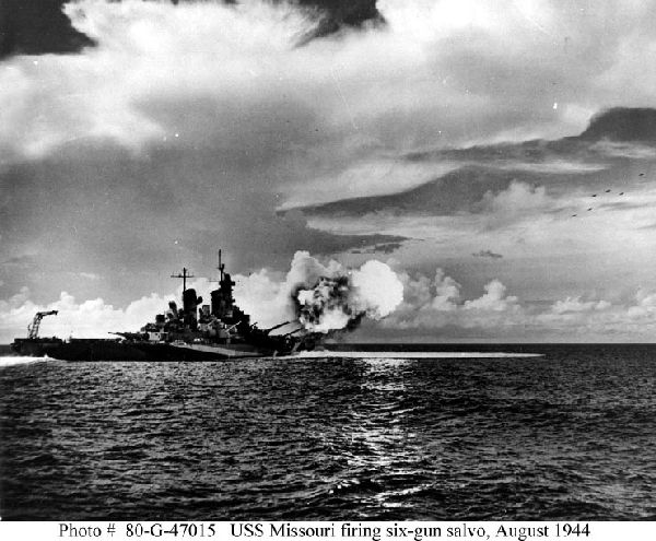 USS Missouri BB-63